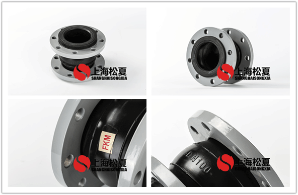 FKM-DN100-16kg耐腐蚀氟橡胶接头