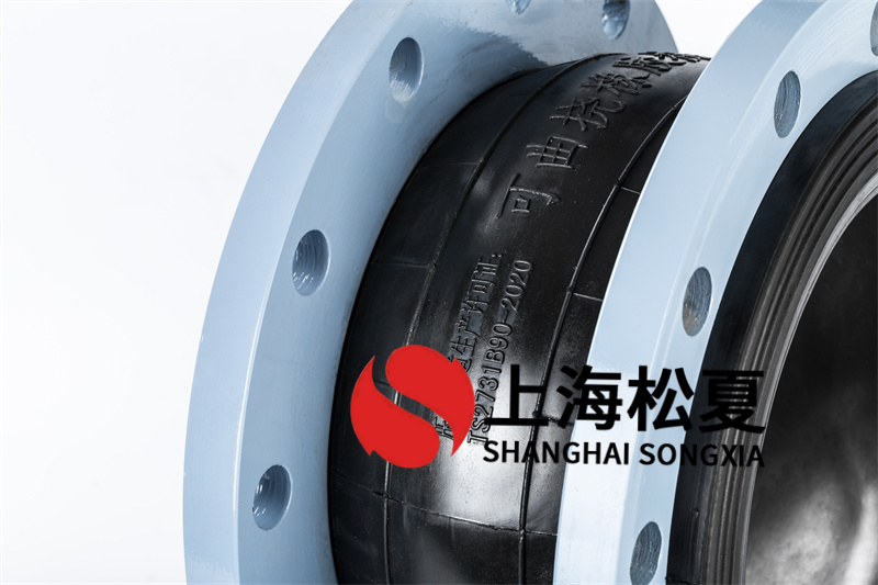 水处理项目用管道橡胶柔性减震接头
